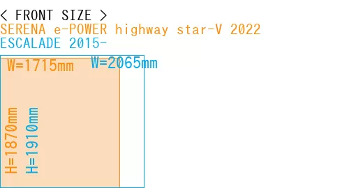 #SERENA e-POWER highway star-V 2022 + ESCALADE 2015-